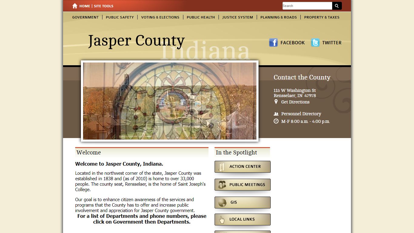 Find Case Information / Jasper County, Indiana